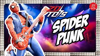 Spider Punk suit ZD Toys action figure unboxing and review. 🧿🙏