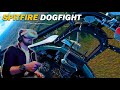 My Most Intense SPITFIRE Dogfight in VR | War Thunder SIM