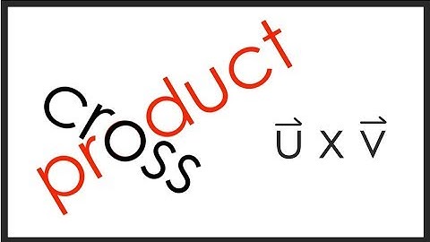 How to Calculate the Cross Product of Two Vectors (THE EASY WAY!)