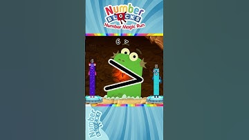 Numberblocks 4 Number Magic Run - Meet the Number Four in Caves | CBeebies Go Explore Games