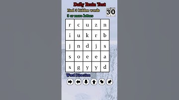 Can you find all hidden words ? Brain / IQ Test [S26]