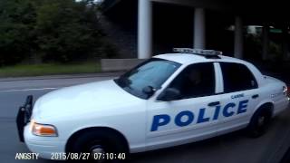 Driver Fails - Cincinnati Police Texting and Merging