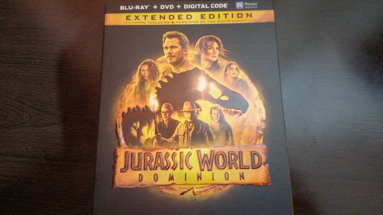Unboxing | Jurassic World: Dominion | Bluray + DVD - YouTube
