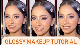 How to do step by step Glossy Party Makeup Tutorial || by @meghaguptaMakeup