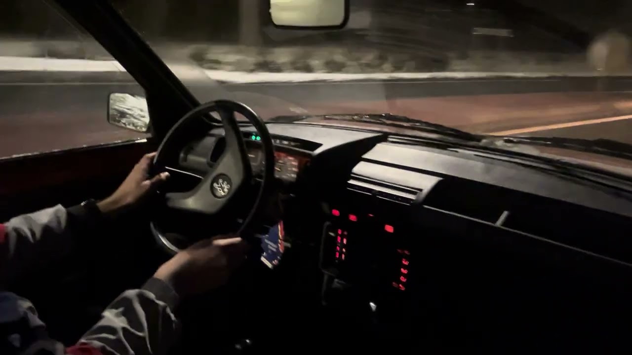 Peugeot 205 cold start+drive