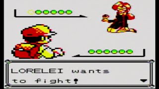 Pokémon Yellow - VS Elite Four Lorelei