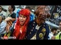 Adam Savage Incognito as Admiral Ackbar at Comic-Con 2013 (Geek Week!)