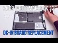 2009 White Macbook A1342 DC in Board Power Connector Replacement