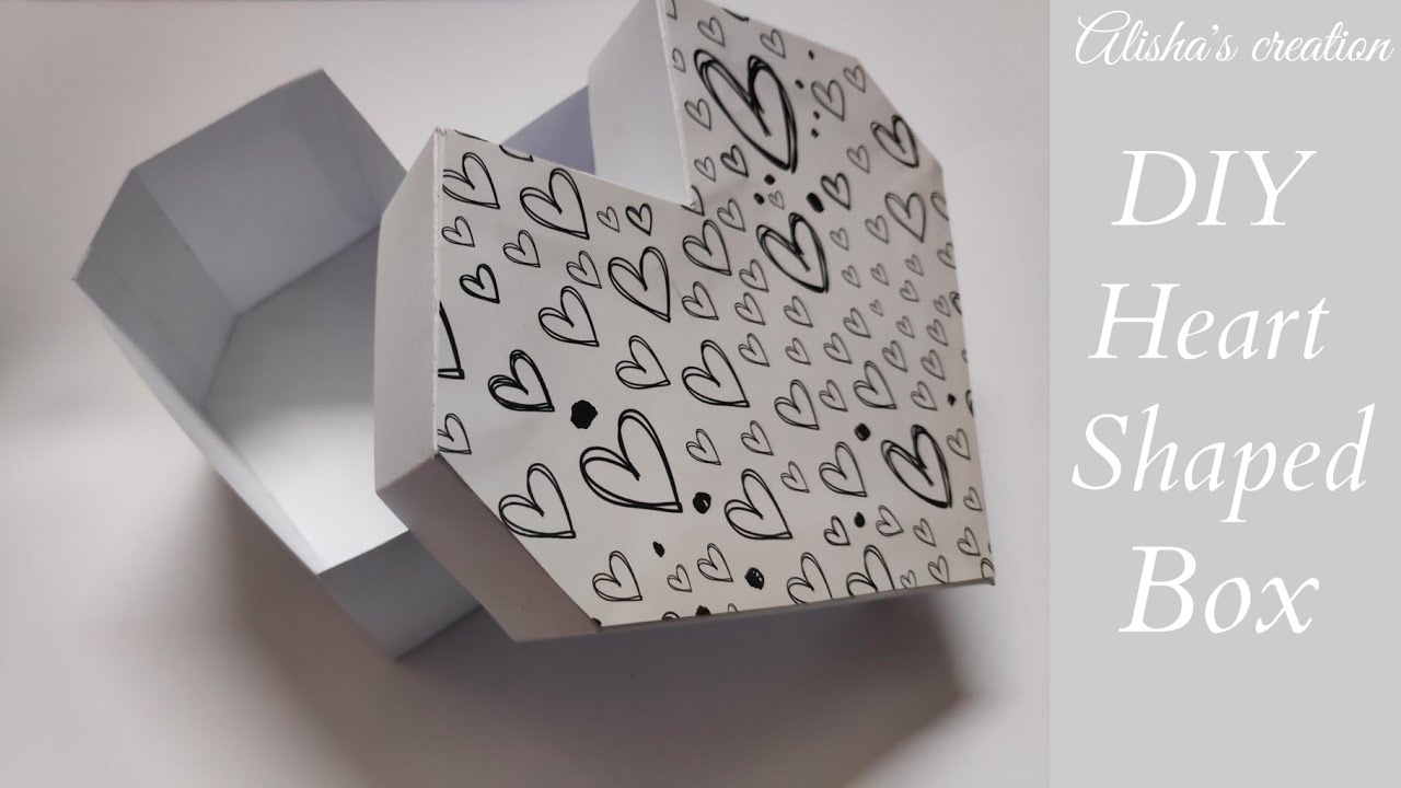 DIY Box DIY Heart Shaped Box DIY Heart Box Tutorial DIY Box
