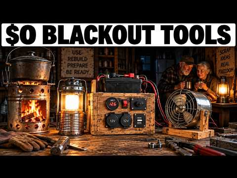 20 “Poor Man” Blackout Tools You Can Build From Garage Scraps That Make Prepper Gear Look Overpriced