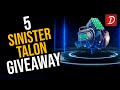  sinister talon giveaway wrwinstalon  war robots wr