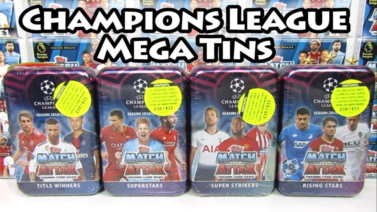 match attax champions league 18 19 limited edition cards Topps 2018-19 Champion Dont miss out on this game Match ATTAX Champions League 18/19