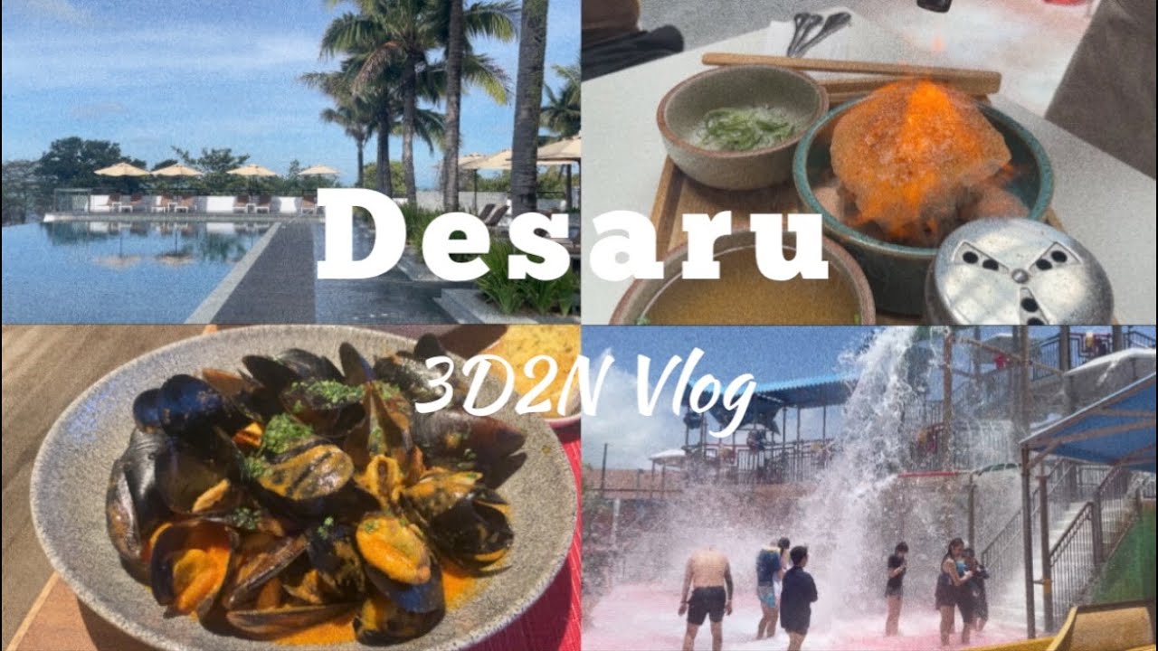 Desaru Vlog / Desaru 3 days trip, Westin Desaru Coast Resort, Adventure Waterpark 迪沙魯三天兩夜行 威斯汀 水上樂園
