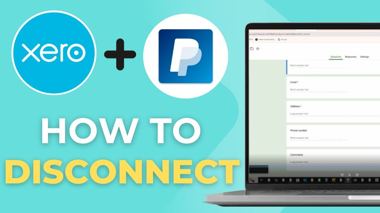 How to Disconnect PayPal from Xero - YouTube
