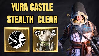 Yura Castle Stealth + All Samurai Daisho Assassinated | AC Shadows Claws of Awaji