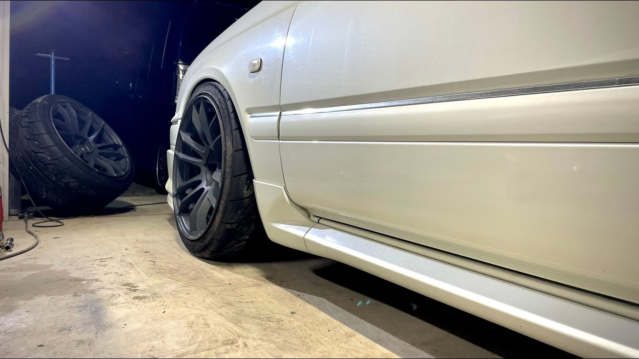 Go Stagea!! 9.5j/10.5j! 265/35R18! Crazy R-size crazy stuff on it