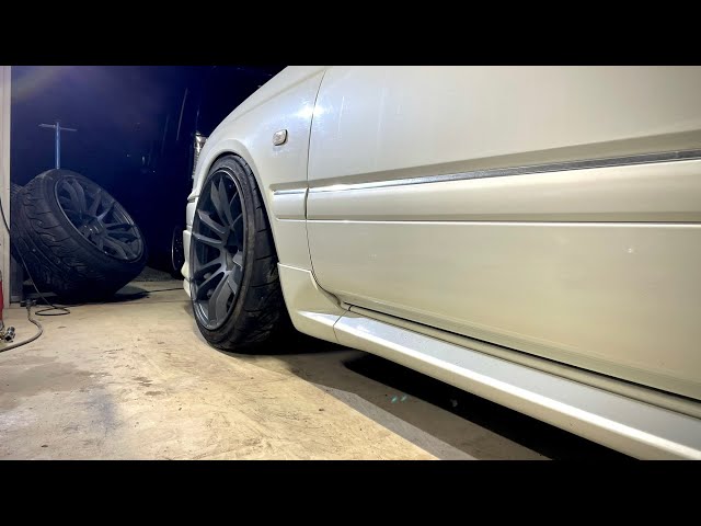 頑張れステージア！！ 9.5j/10.5j！265/35R18！イカれたRサイズのイカ 