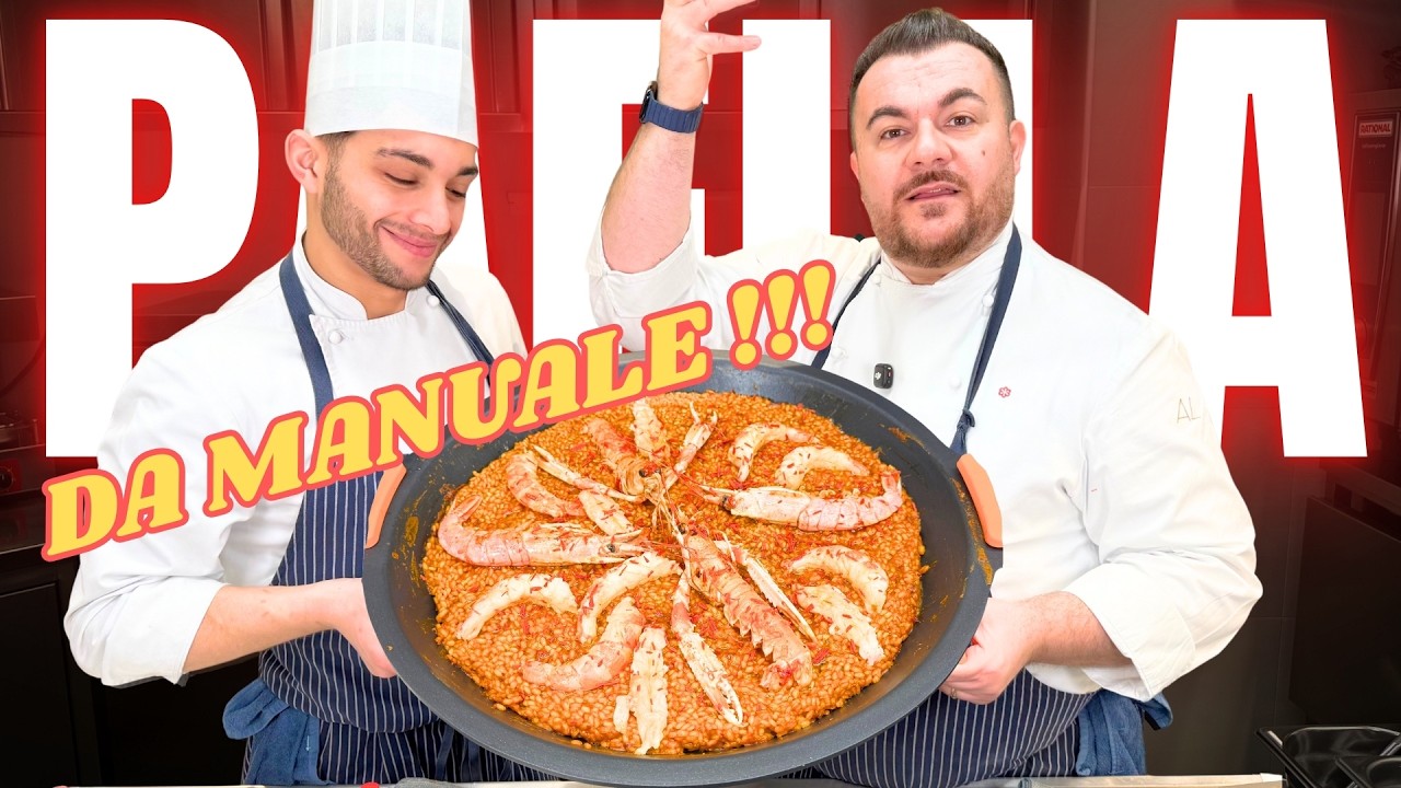 🔥 PAELLA di GAMBERI e SCAMPI Perfetta 🦐🥘 | Ricetta Facile da Chef (Risultato da Ristorante!)