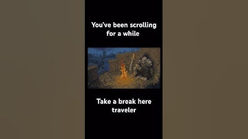 You’ve been scrolling for a while take a break here traveler