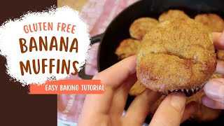 Banana Muffins Tutorial- Perfect Gluten-Free Recipe with Almond Flour