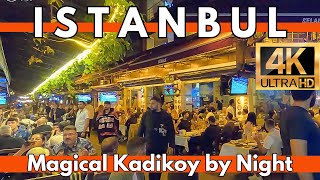 Magical Kadikoy by Night: A Captivating 4K Walking Tour of Istanbul's Hidden Gems