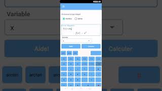 Comment trouver une primitive facilement ? application pour calculer les intégrales étape par étape. screenshot 5