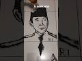 menggambar ir soekarno pakai pasir  #soekarno #melukispasir #art #drawing