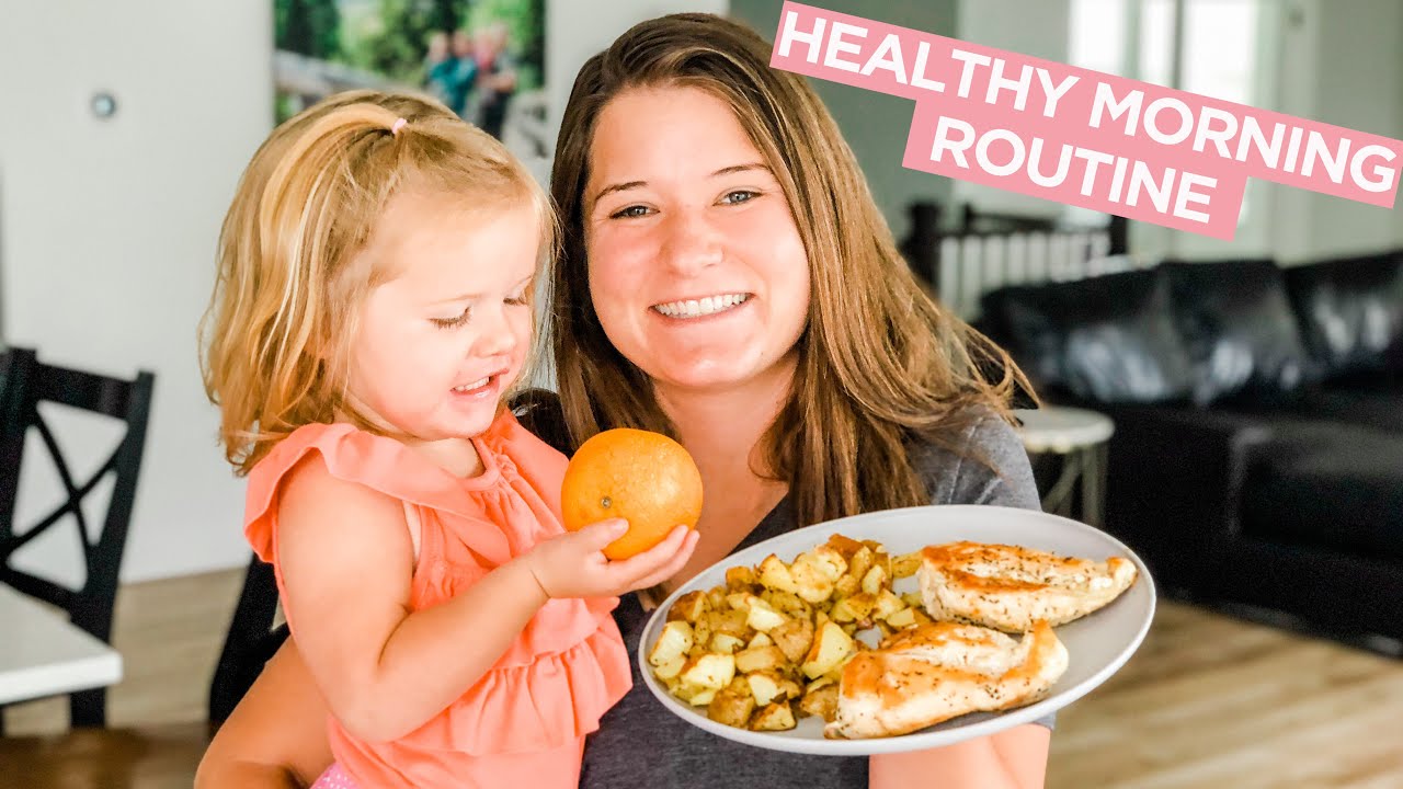 NEW Morning Routine for 2020! Working out, grocery shopping haul, and a new shiny surprise 😁