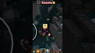 #minecraft #gaming #shortvideo #shorts Warden Se Panga! 😱 | Minecraft Ancient City Survival #Shorts