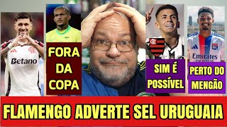 FLAMENGO REAGE! PROTESTO DURO P ARRASCAETA! ALMADA PODE! ENTENDA. FORÇA WESLEY! LATERAL LYON PERTO