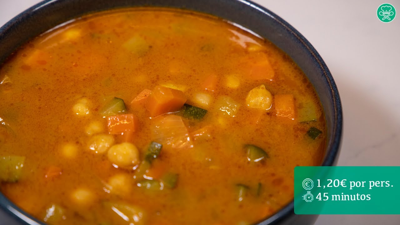 Prepara un DELICIOSO CURRY de GARBANZOS y VERDURAS | Cocinandoporlavida