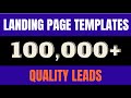 🔥 Landing Page Templates That Converts - Lead Generation Strategies In Digital Marketing