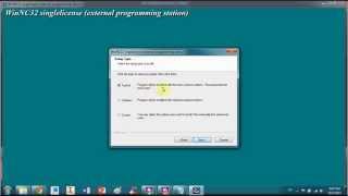 Hướng dẫn cài WinNC 32 version 7 - Install WinNC 32 version 7