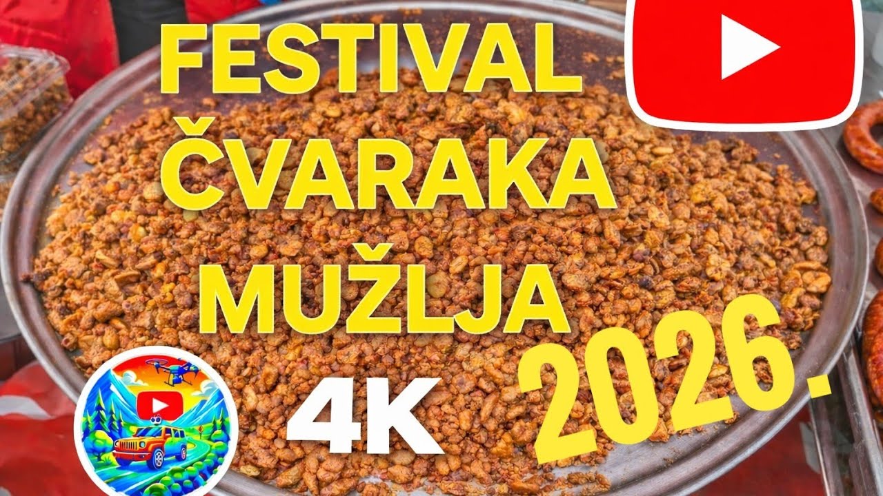 Festival Čvaraka Mužlja 2026. ČVARKIJADA #foodfest #food #zrenjanin  #bunijevacdj #4k 