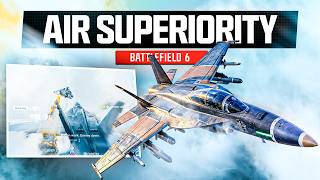 FLAWLESS F-18 Game in Air Superiority! 0 Deaths | Battlefield 6