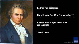 Video thumbnail of "Ludwig van Beethoven - Piano Sonata No. 32 in C minor, Op. 111 [Official Audio]"