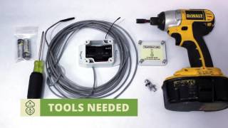 How to setup a temperature sensor