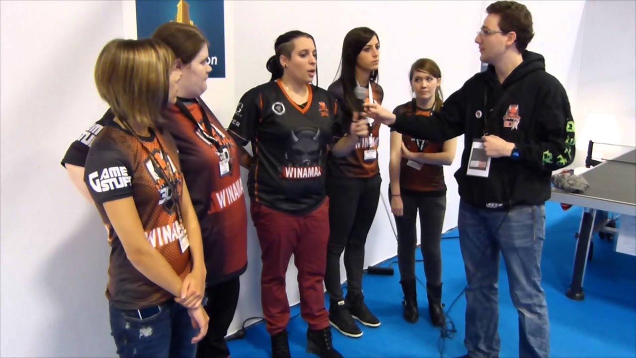 [ESWC 2014] CS GO GIRLS - After group stage - YouTube
