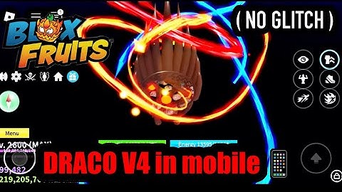 How to do draco v4 trial in mobile 📱 | ( guide ) v4 trail in mobile | blox fruits