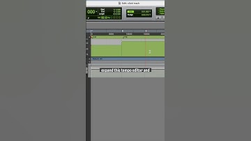 How to automate tempo changes in Pro Tools #protoolsintro #protoolstips #protoolsfirst #protools