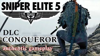 Sniper Elite 5 - authentic gameplay PS5 - CONQUEROR DLC
