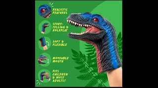 Wild Thingz Hand Puppet - Velociraptor