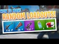 How to make RANDOM LOADOUTS for your Boxfight/Zonewars Maps!