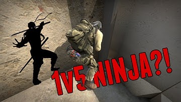 CS:GO - 1v5 NINJA?!