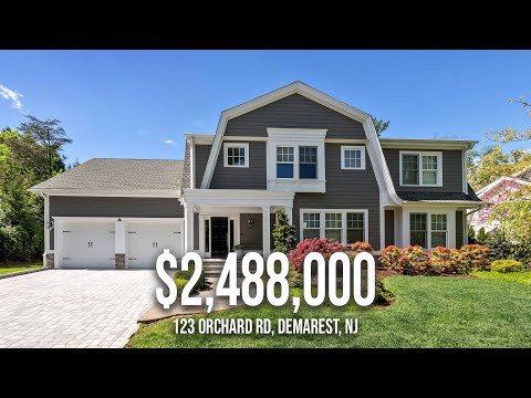 123 Orchard Rd, Demarest, NJ home video tour