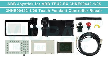 3HNE00442-1/05 3HNE00442-1/06 ABB TPU2 Metal Part Protection Board Keyboard Membrane LCD HMI Case