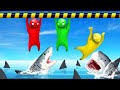 LET GO = GET EATEN By SHARKS! (Gang Beasts)