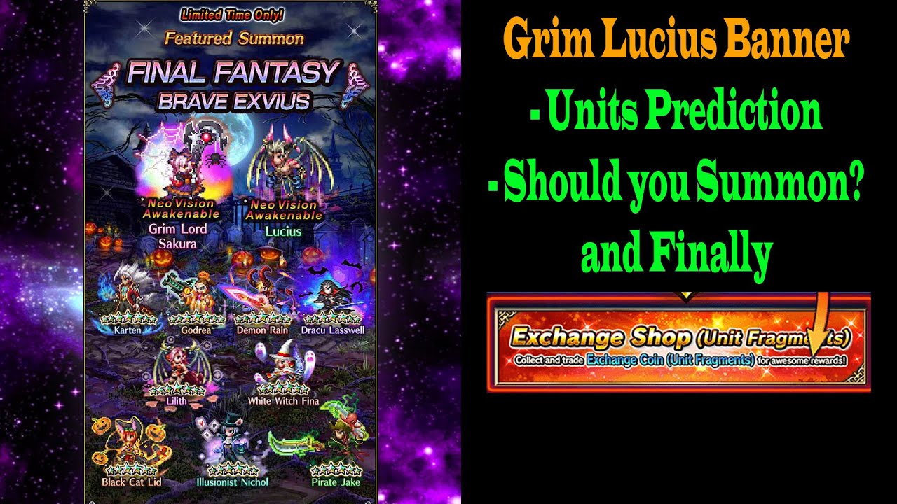 FFBE Old Halloween Neo Vision Awakening Banner Prediction: Should You Summon?(