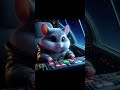 Hamsters galactic quest tiny pajama hero vs  alien foes hamstergalactic alienfoes cute  shorts
