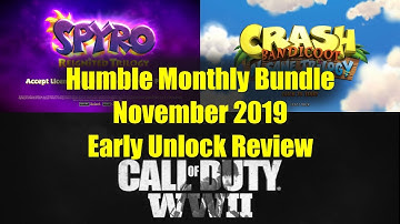 Humble Monthly Bundle November 2019 - The best Humble monthly ever?